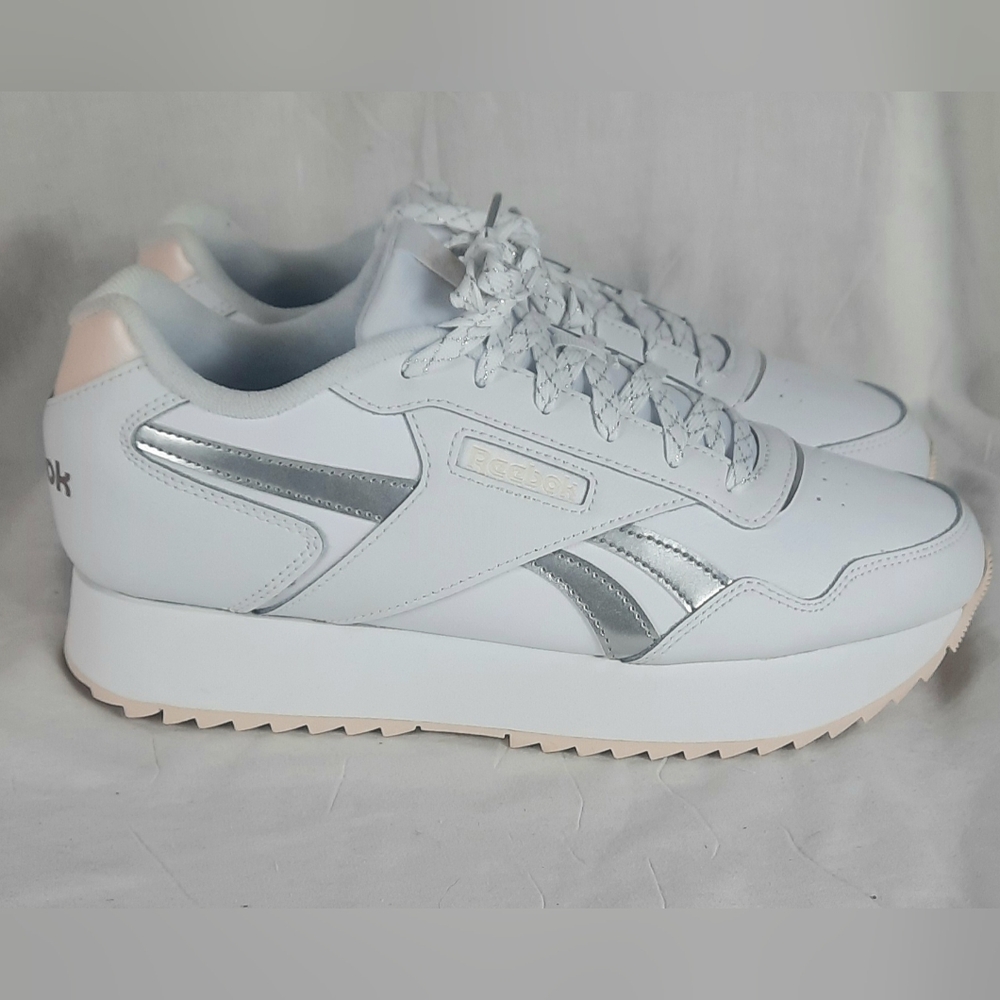 Reebok Glide Ripple Double Womens Running Shoes Size 10 White Blush NEW